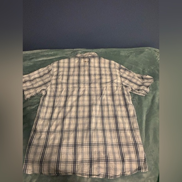 Men’s Carhartt Force Short Sleeve Button Down. Large. - Picture 5 of 8